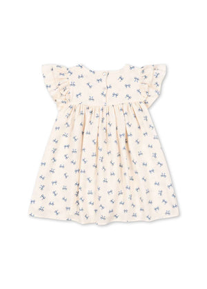 Mädchen im Coco Sommerkleid von Konges Sløjd in Bow Bleu
