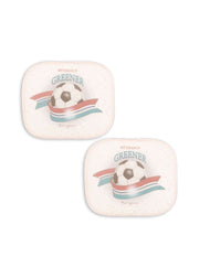 2-pack car sunshades Kick it