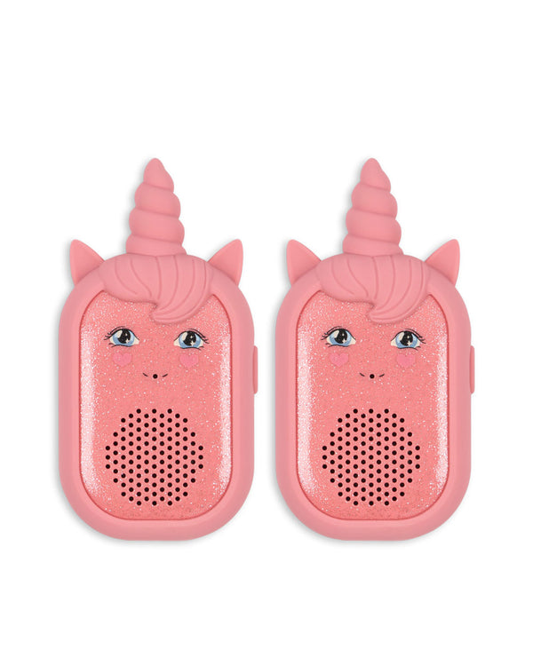 Glitzer Walkie Talkie Unicorn