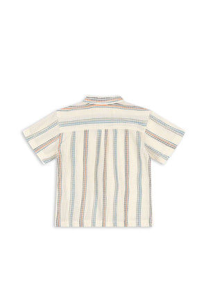 Rückansicht des Vincent Shirts Antique White von Konges Sløjd