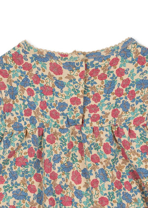 Blumenmuster Fiola des Jada Body von Konges Sløjd im Detail