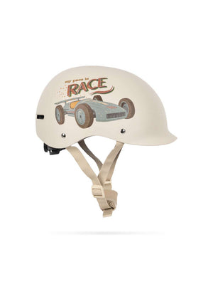 Fahrradhelm Race von Konges Sløjd mit verstellbaren Riemen, EN 1078