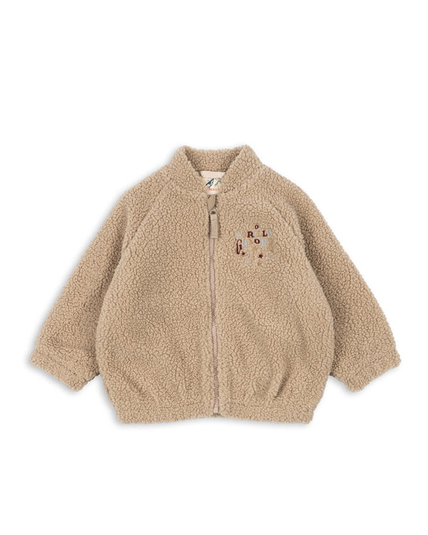 Jazz Teddy Bomberjacke Oxford Tan