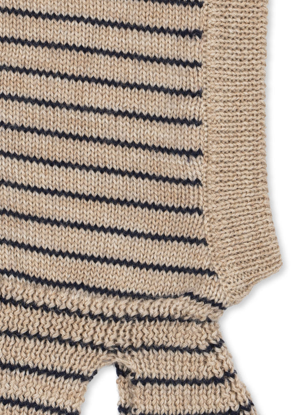 Louli Balaclava Stripe Blue