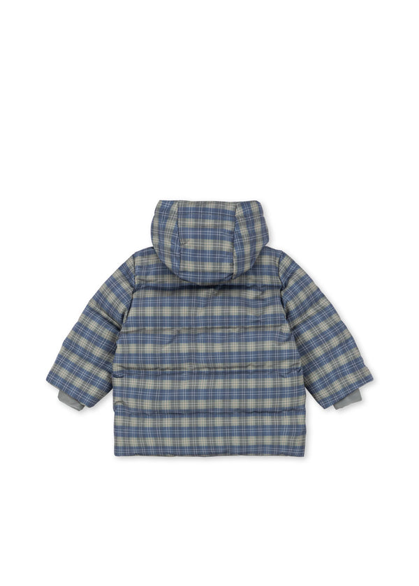 Magnum Daunen-Jacke Laurel Blue Check