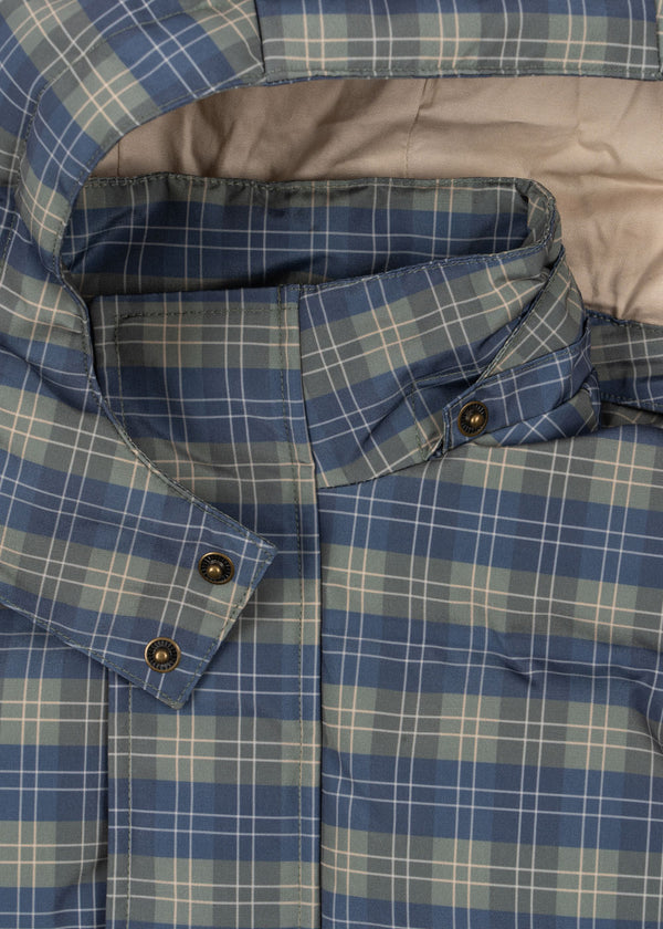 Magnum Daunen-Jacke Laurel Blue Check