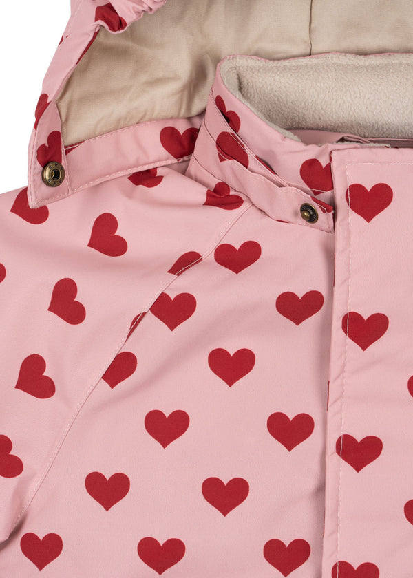 Mismou Rüschen-Winterjacke Amour Pink