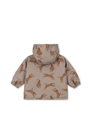 Konges Sløjd Mismou Winterjacke Tiger Oak – Rückansicht