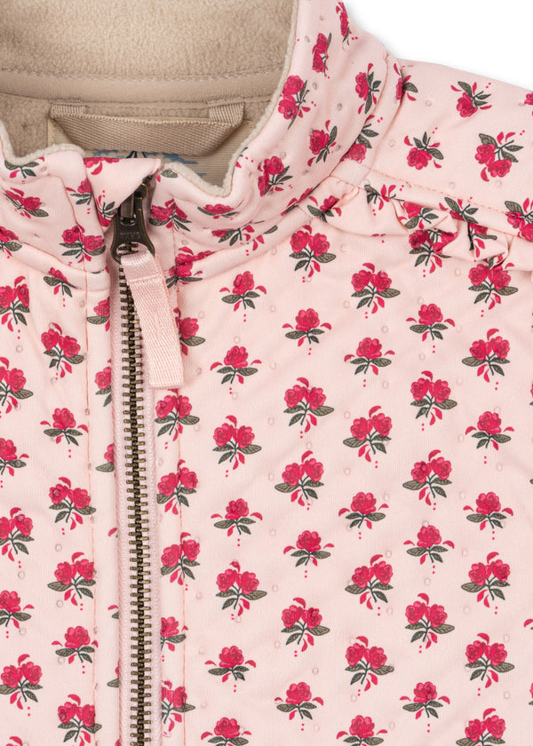 Rüschen-Thermojacke Rosie Blush