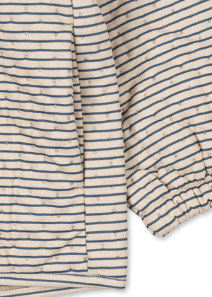 Elastische Sturmbündchen der Thermojacke Stripe Bluie im Detail