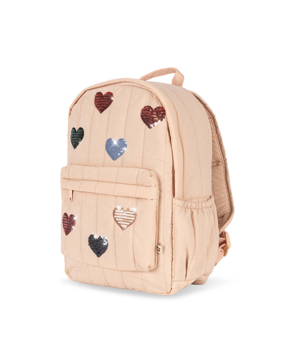 Juno Pailetten-Rucksack Midi Cameo Rose