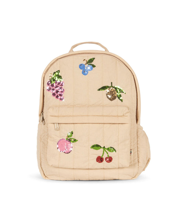 Juno Pailetten-Rucksack Midi Fruit Frappé