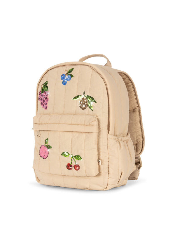 Juno Pailetten-Rucksack Midi Fruit Frappé