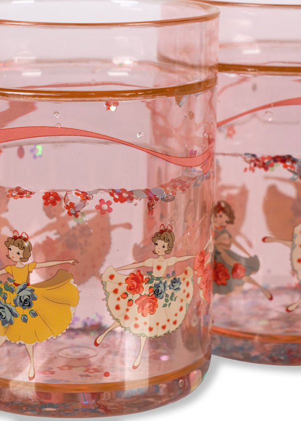 Lot de 2 gobelets pailletés Tip Toe Twinkle