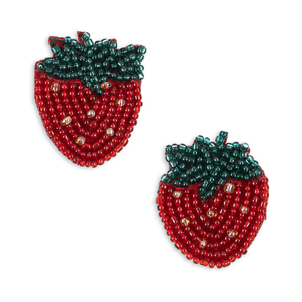 2-Pack Pearl Hair Clips Strawberry