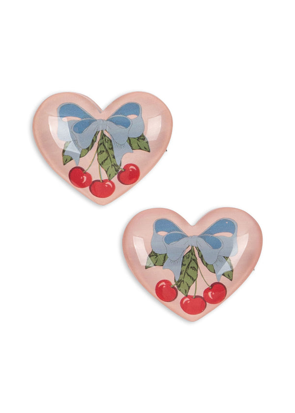 2-Pack Vilma Haarspangen Amarena