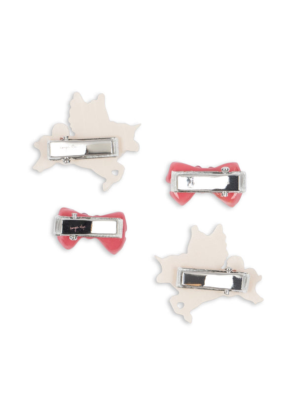 4-Pack Unicorn Haarspangen