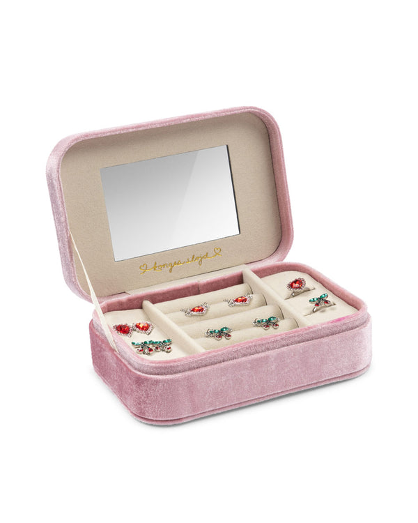 Parure de bijoux rose « All I wish for »