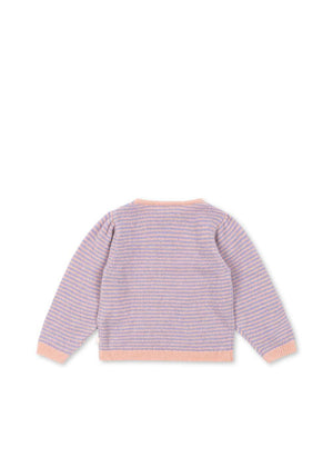Detailansicht der Rippbündchen am Berle Strickpullover