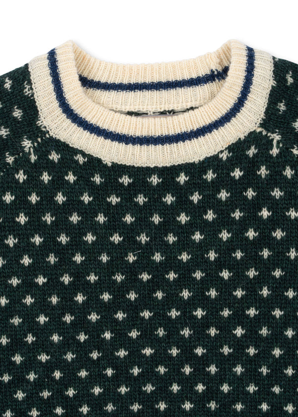 Billy Wollpullover Green