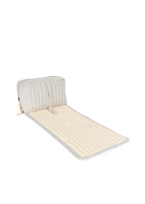 Bonnie Portable Wickelunterlage Stripe Bluie