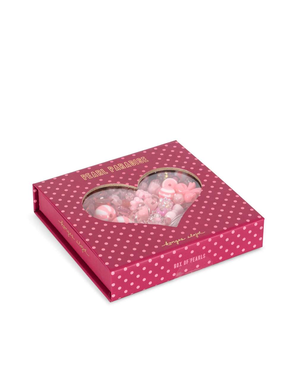 Konges Sløjd Perlen-Box Pink mit 250 Perlen