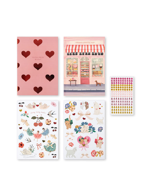 Creative Art Caddy Glitter Rose