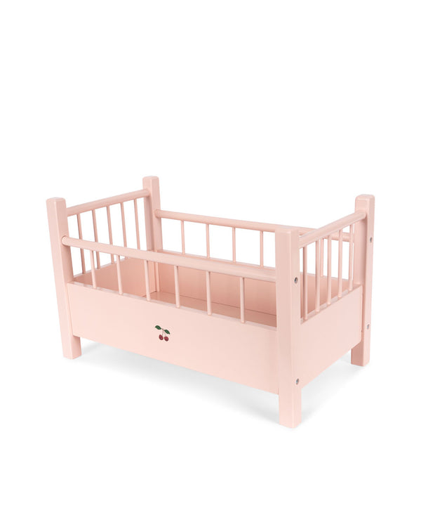 Holz-Puppenbett Pink FSC