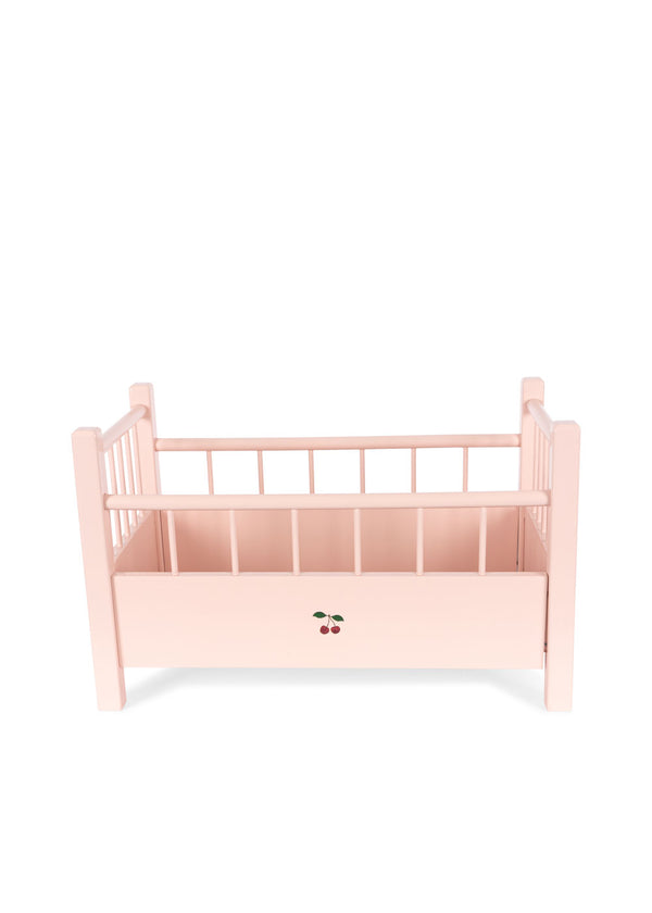 Holz-Puppenbett Pink FSC