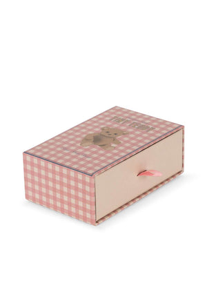 Elise Mini-Teddy mit Decke zugedeckt