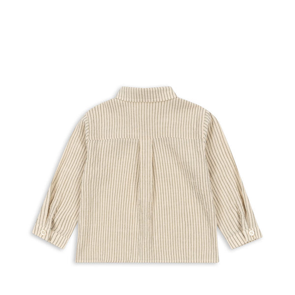 Elliot Langarmshirt Tea Stripe