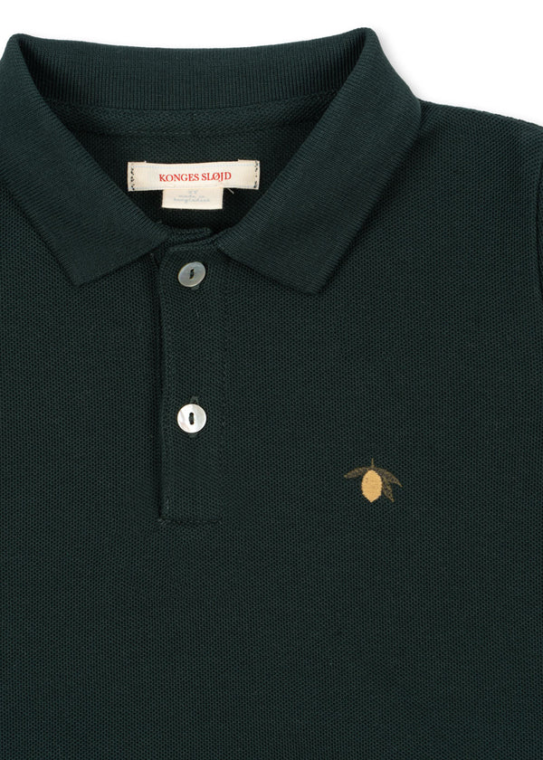 Florian long-sleeved polo shirt Pine Grove
