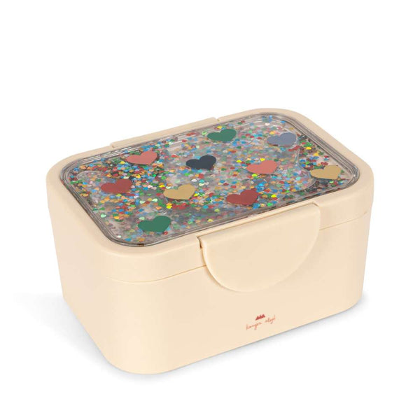 Konges Sløjd Glitzer-Lunchbox Bon Coeur Coloré