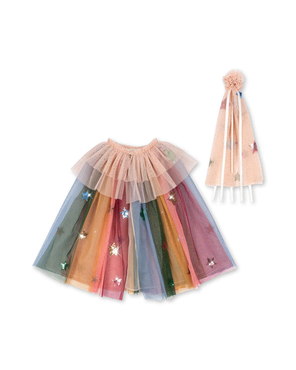 Glitzer Rainbow-Kostüm