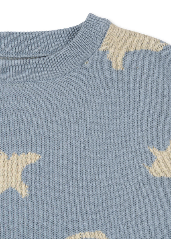 Lapis Strickpullover Dino Mist