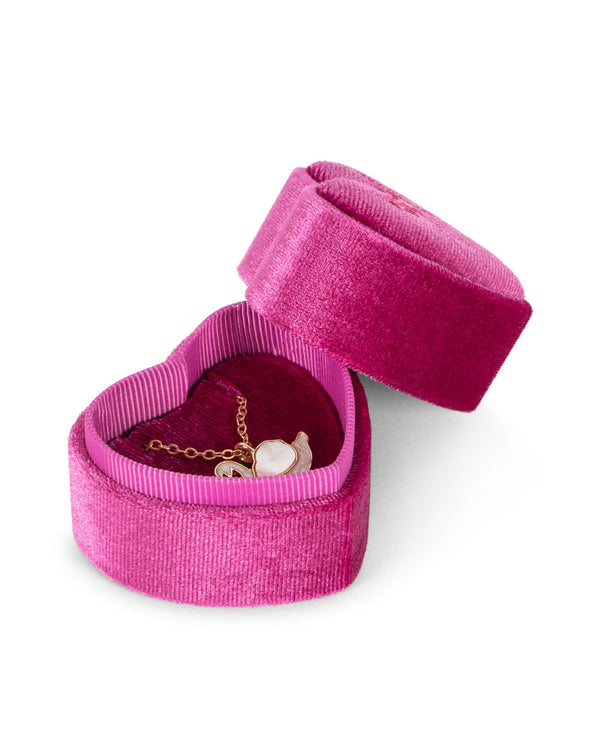 Box mit Halskette Schwan