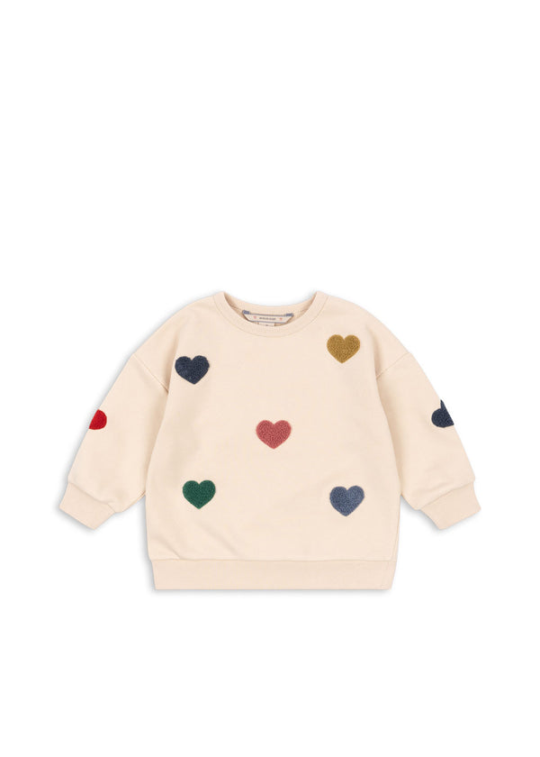 Lou Sweatshirt Multi Hearts