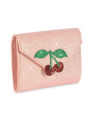 Portefeuille Love Letter Rose Paillettes