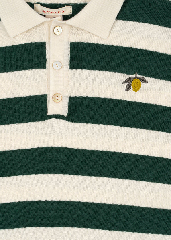 Manis Strick-Poloshirt Pine Grove Stripes