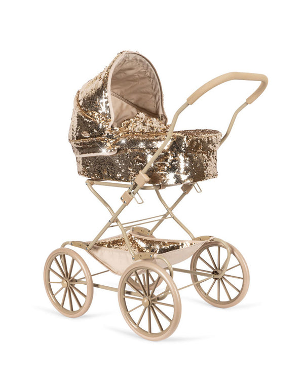Sparkly Puppenwagen (Pram) Cherry