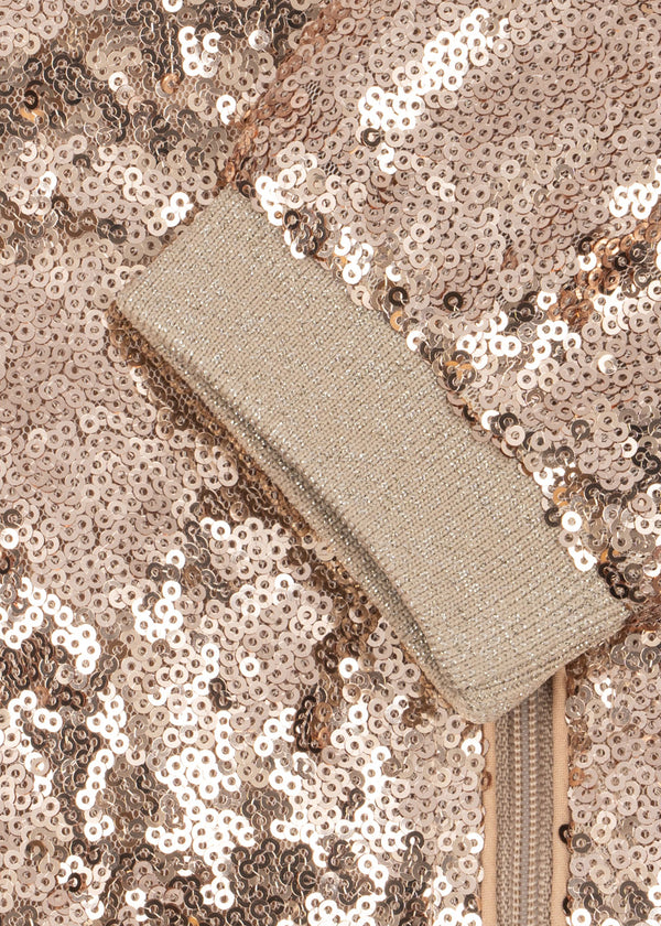 Starla Pailletten-Jacke Brazilian Sand