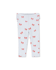 Sui Rüschen Leggings Rosia Blue Bow
