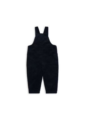 Träger und Hornknöpfe der Sully Latzhose Eclipse Blue von Konges Sløjd