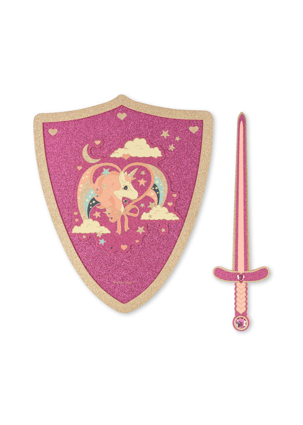Ritterschwert & Schild Pink