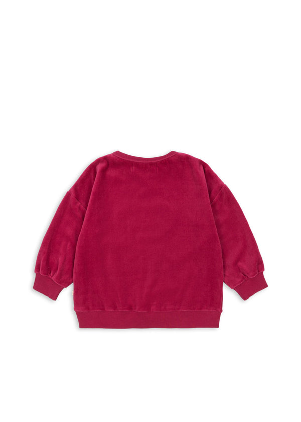 Velou Pullover Sangria