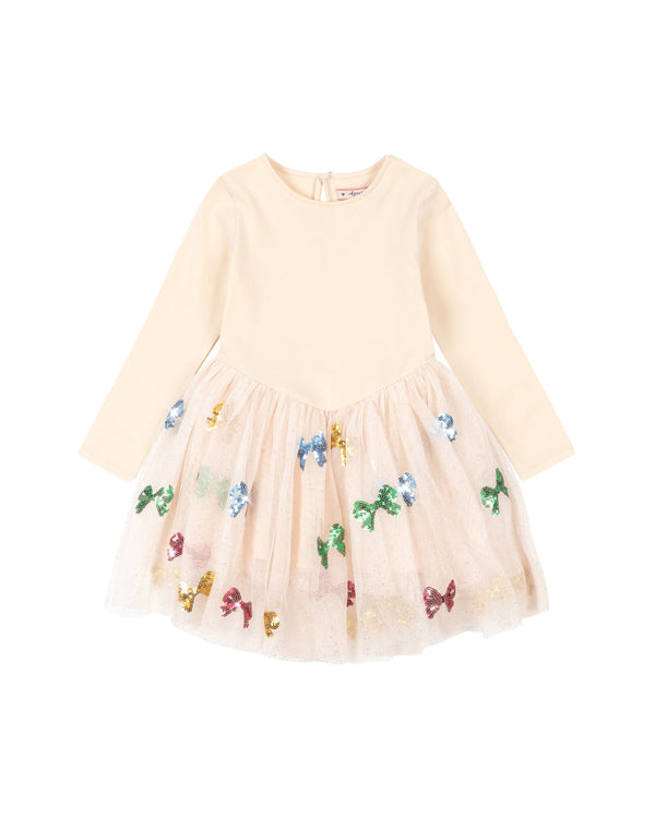 Yvonne Ballerina Kleid Bow Coloré