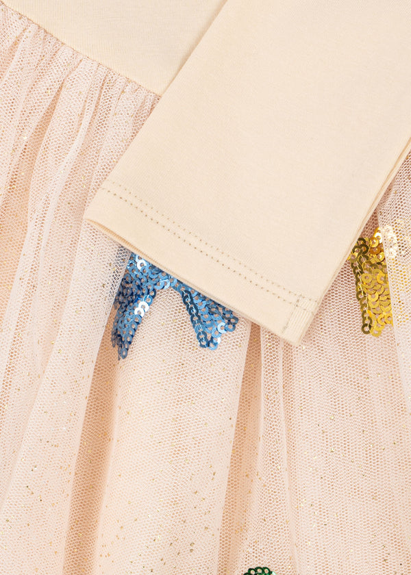 Yvonne Ballerina Kleid Bow Coloré