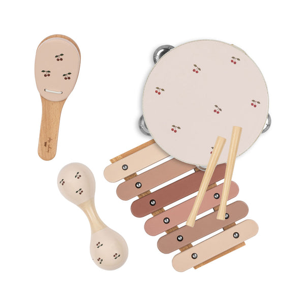 Musik-Set im Köfferchen Cherry Glossy