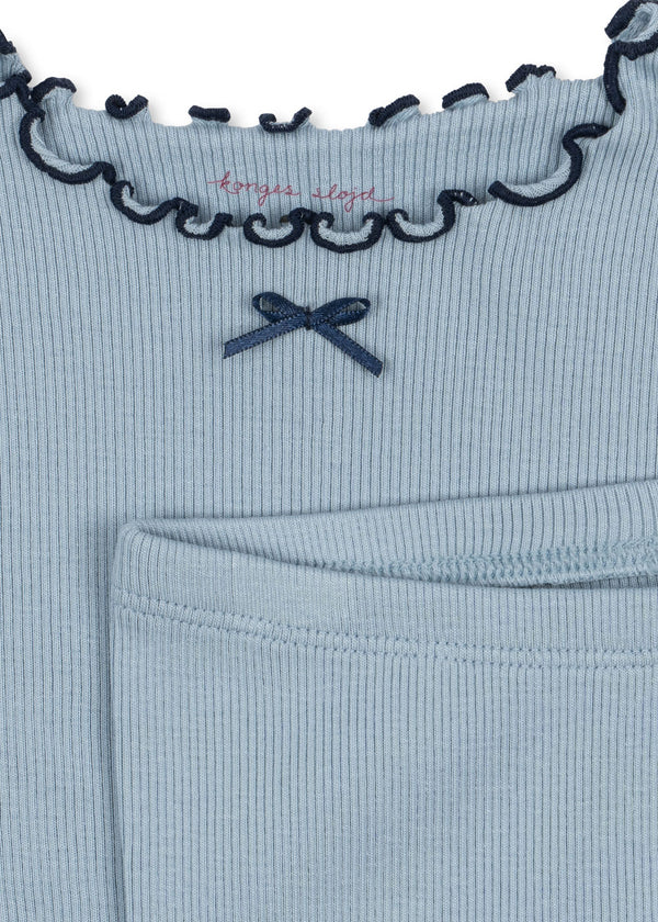 Rivi Geripptes Set Blue Fog