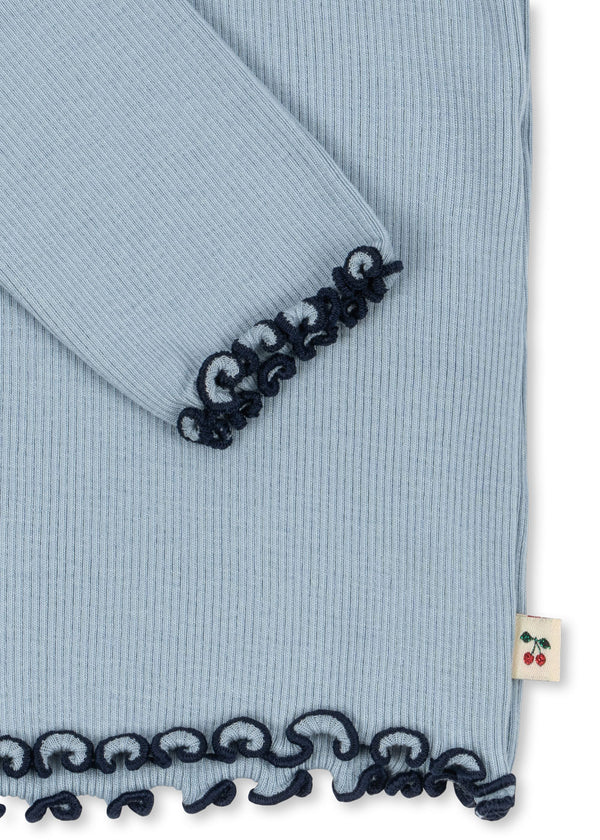 Rivi Geripptes Set Blue Fog